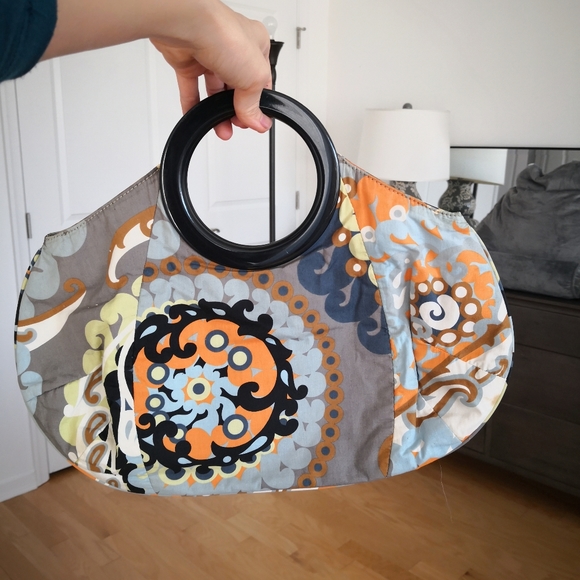 JCrew lovely bag with comfy plastic handle - Picture 4 of 7